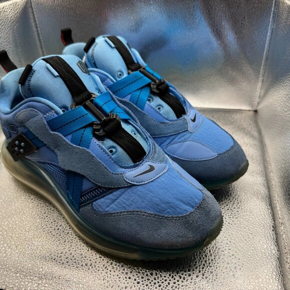 Size 10 Nike Odell Beckham Jr x Air Max 720 University Blue Mens Shoe DA4155-400 - Picture 3 of 11